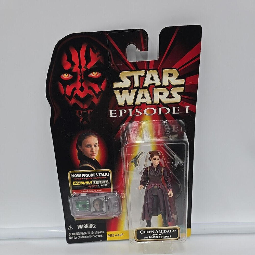 1998 Hasbro‎ Star Wars Episode 1 Naboo Queen Amidala Action Figure
